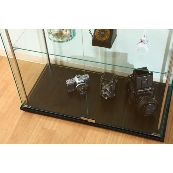 ガラスコレクションケース 大型 4段 幅80cm 奥行40cm 高さ162cm