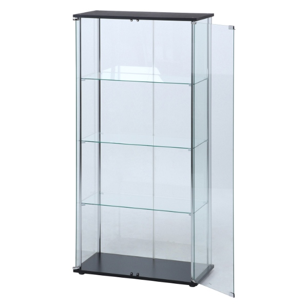 ガラスコレクションケース 大型 4段 幅80cm 奥行40cm 高さ162cm