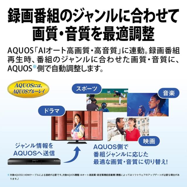 [予約]ブルーレイレコーダー SHARP シャープ AQUOS アクオス 2TB 2B-C20GW1_1