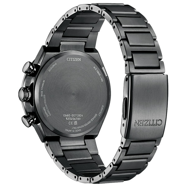 CITIZEN（シチズン） 腕時計 アテッサ ACT Line ブラックチタンシリーズ エコ・ドライブ電波時計 CB5967-66L_3