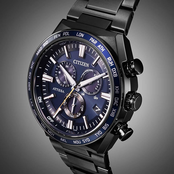 CITIZEN（シチズン） 腕時計 アテッサ ACT Line ブラックチタンシリーズ エコ・ドライブ電波時計 CB5967-66L_4