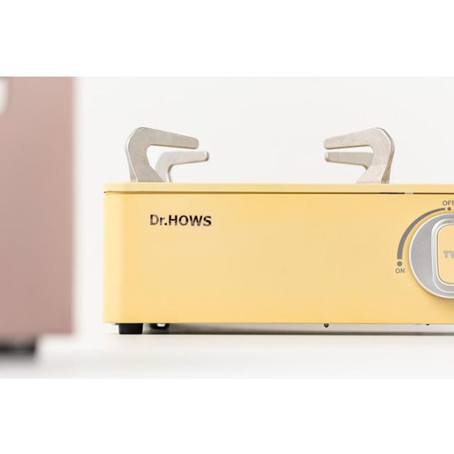 ミニコンロ Dr.HOWS お医者さん住み家 Twinkle Mini Stove トゥインクル ミニ 暖房器 檸檬 黄色 KTW10200002