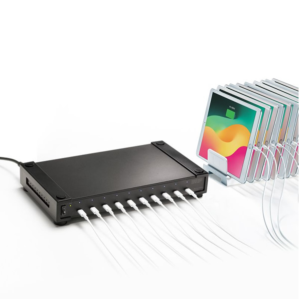 USB PD対応AC充電器 10ポート 合計350W サンワサプライ ACA-PD96_1