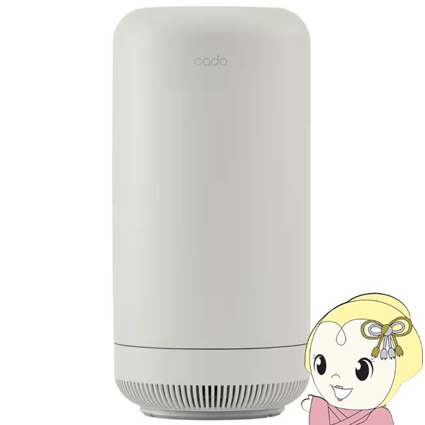 除菌脱臭機 cado カドー オゾン脱臭機 ホワイト SAP-002-WHの通販は 36,300円