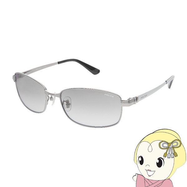 SPLM27J 583X 59 ポリス POLICE サングラス FORWARD 2024年モデル スクエア フルリム ジャパンモデル メンズ チタニウム ミラーレンズ