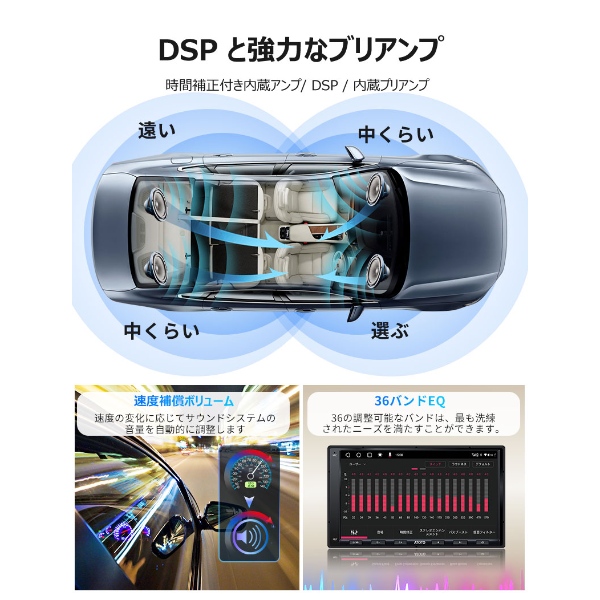カーナビ ATOTO A6G2A7PF 7インチ Android カーナビゲーション カーオーディオ_7