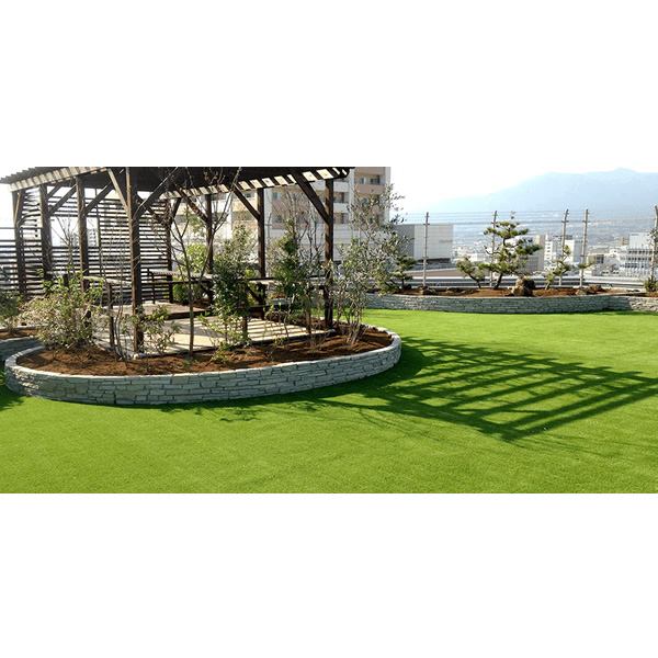 人工芝 メモリーターフAIR MTA28-0110 屋上用 防草シート不要 芝丈28mm 1m×10m 巻き［1ロール単位］_1