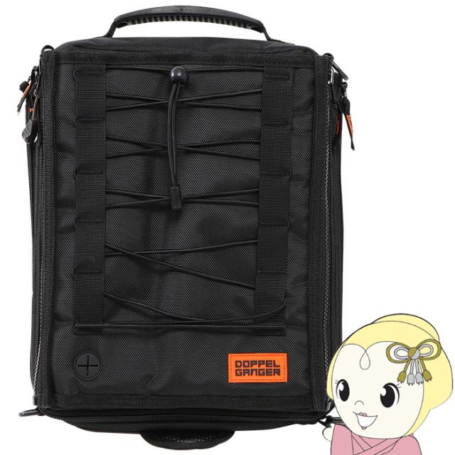 【メーカー直送】 ドッペルギャンガー ライダーズタンクバッグ DBT525-BK 6,850円