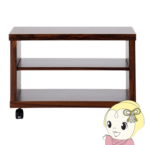 シンプルTV台 STV-600 ブラウン TV台 小型テレビ テレビ台 子供部屋 幅60 TVボード 組み立て簡単 一人暮らし １人 シンプル 動かせるの通販は 5,621円