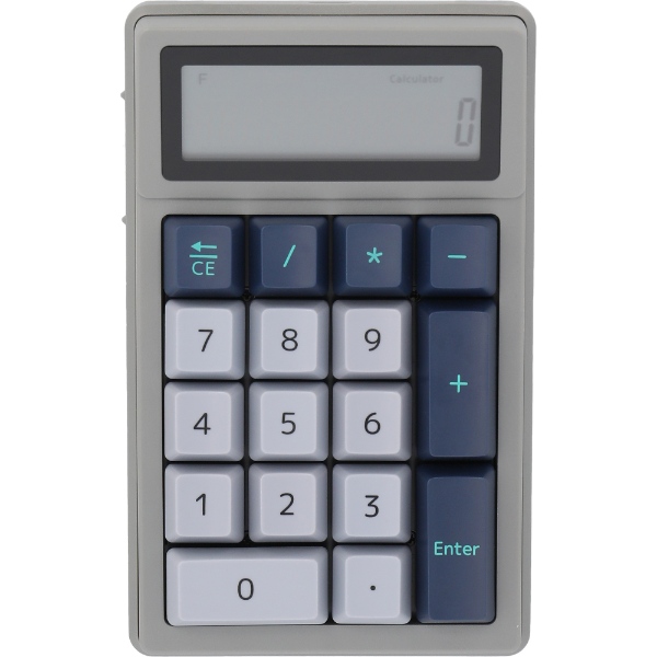 DENTEN 電卓テンキー 赤軸の通販は