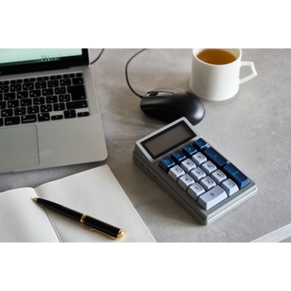 DENTEN 電卓テンキー 赤軸の通販は