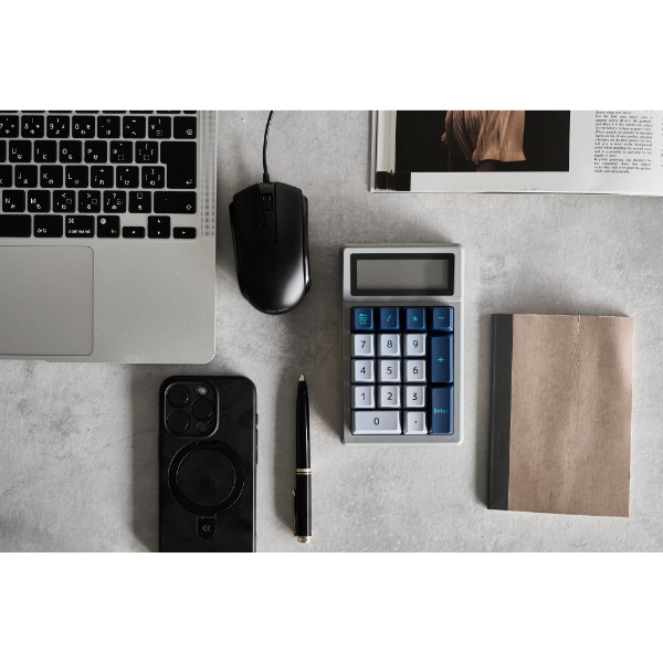 DENTEN 電卓テンキー 赤軸の通販は