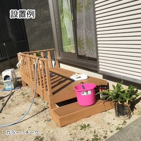 材木甲板用隅っこダイアログボックス 駒寄せ 脂 歩廊 庭 手摺り 人工木 柵 甲板 diy 格好のいい 園庭甲板 露天 肌理チーク