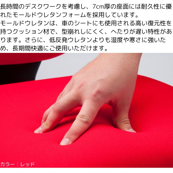 オフィスチェア モールドウレタン メッシュチェア 肘付き 椅子 イス 会社用 チェア 事務所 シンプル デスクワーク ライムグリーン_2