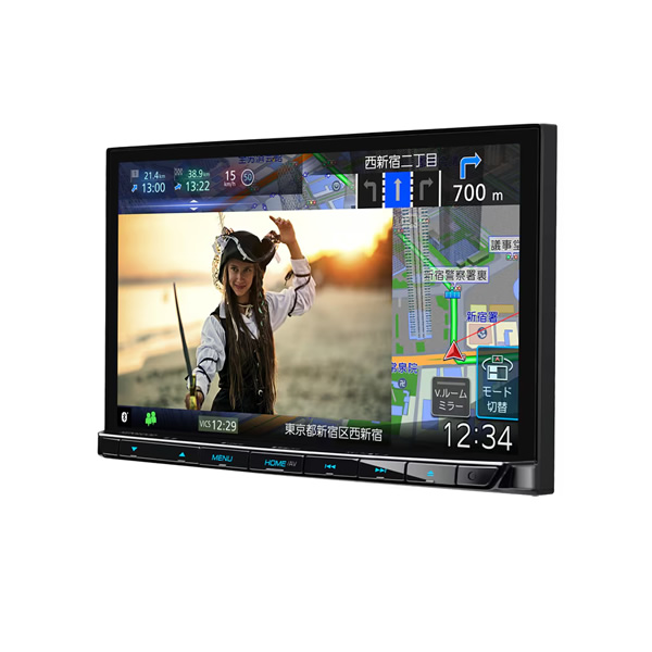 カーナビ ケンウッド KENWOOD 彩速ナビ MDV-S711HD 7V型 180mmモデル 音声操作対応 地上デジタルTVチューナー内蔵 HDパネル搭載_1