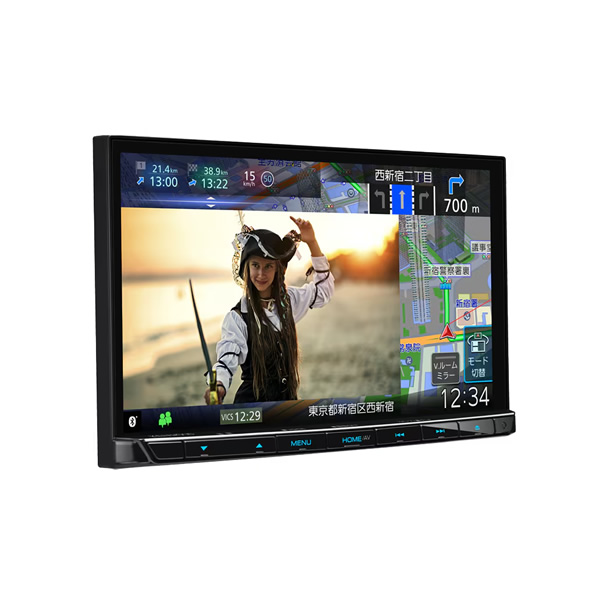カーナビ ケンウッド KENWOOD 彩速ナビ MDV-S711HD 7V型 180mmモデル 音声操作対応 地上デジタルTVチューナー内蔵 HDパネル搭載_2