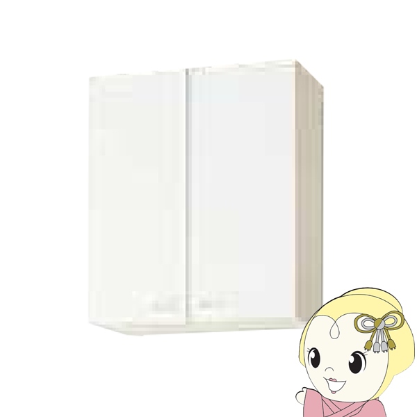 【メーカー直送/法人限定/車上渡し】 クリナップ クリンプレティ ミドル吊戸棚 ホワイト 間口60cm 高さ70cm WGTS-60Mの通販は