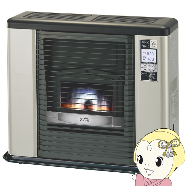 【メーカー直送】 石油ストーブFF式 ふく射 ゼータス イング FFR-703RXD-SB 長府製作所 サンポット シェルブロンド
