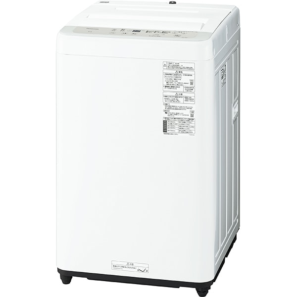 洗濯機 縦型 5kg 一人暮らし 【京都は標準設置込み】 パナソニック NA-F5B3-H ライトグレー コンパクト カビ取り機能 からみにくい_10