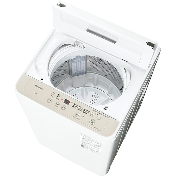 洗濯機 【京都は標準設置込み】 NA-F7B3-C パナソニック 縦型全自動洗濯機 7.0kg ライトベージュ 槽洗浄コース コンパクトボディ