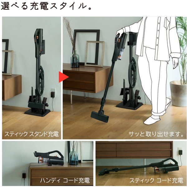 在庫あり　掃除機 日立 コードレススティッククリーナー パワーブーストサイクロン サイクロン式 1.6kg サテンブラック PV-BH900SM-K