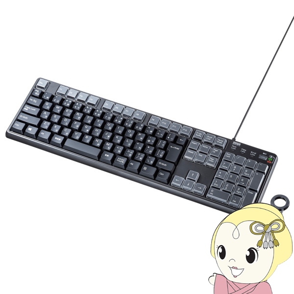 キーボード サンワサプライ プログラマブルキーボード 43キー