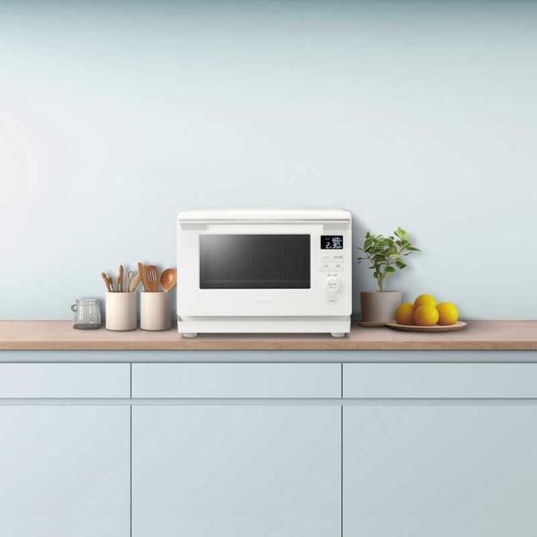 [予約]電子レンジ 東芝 TOSHIBA 単機能レンジ フラットタイプ 縦開き 23L ヘルツフリー ミルキーホワイト ER-S10A-W_15