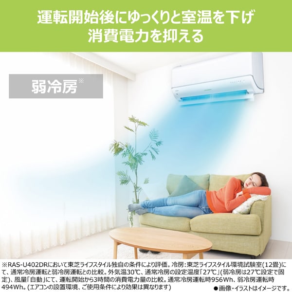 東芝 TOSHIBA エアコン 大清快 U-DRシリーズ おもに23畳用 ホワイト RAS-U712DR-W 単相200V 7.1kW ルームエアコン