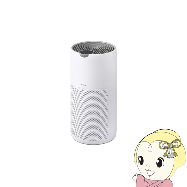 空気清浄機 アイリスオーヤマ 円柱型 30畳 ホワイト AAP-S60B-W