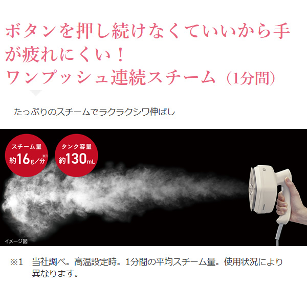 [予約 約1週間以降]衣類スチーマー 日立 HITACHI アイボリー CSI-RX51-Cの通販は
