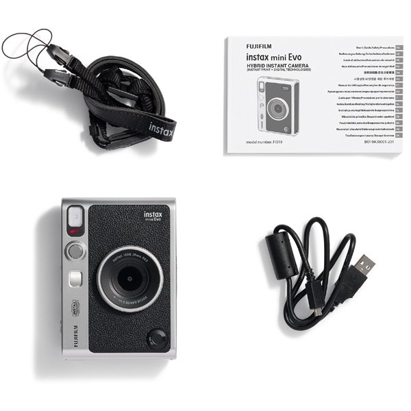 在庫僅少 インスタントカメラ INSTAX mini Evo チェキ USB Type