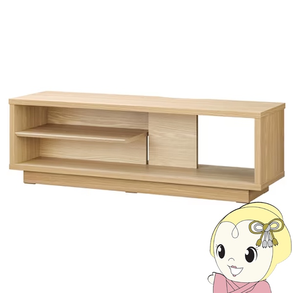 アイリスオーヤマ オープンテレビ台 ナチュラル OTS-100SR-N テレビ台 ローボード テレビボード テレビラック AVボード