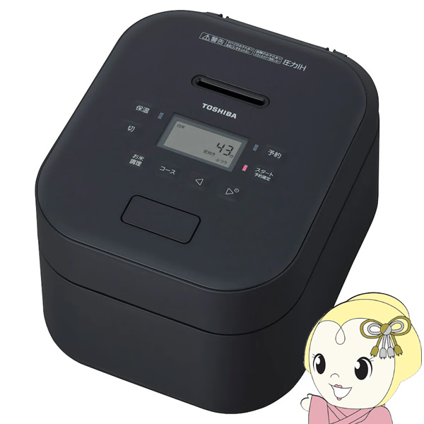 炊飯器 東芝 TOSHIBA 圧力IHジャー炊飯器 5.5合炊き アッシュグレージュ RC-10FPW-Hの通販は