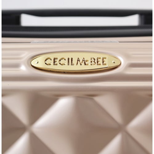 CECIL McBEE セシルマクビー キャリーバッグ キャリーケース スーツケース Lサイズ 53L ゴールド CM12-4-00026-GD_8