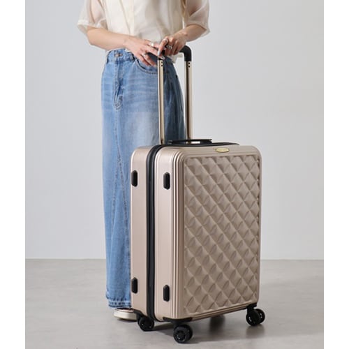 CECIL McBEE セシルマクビー キャリーバッグ キャリーケース スーツケース Lサイズ 53L ゴールド CM12-4-00026-GD_9