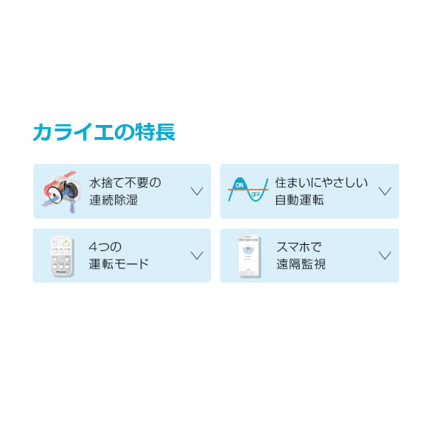 在庫あり　ダイキン DAIKIN 壁掛け除湿機 カライエ デシカント方式 JKT10VS-W_4