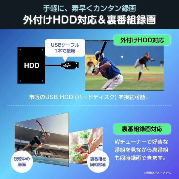 テレビ Hisense ハイセンス 43E6N 43V型 地上・BS・110度CSデジタル 4K内蔵 液晶テレビ_11