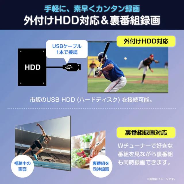 テレビ 40型 液晶テレビ ハイセンス 40インチ フルハイビジョン チューナー内蔵 高画質 高音質 動画配信サービス Bluetooth対応 40A4N_13