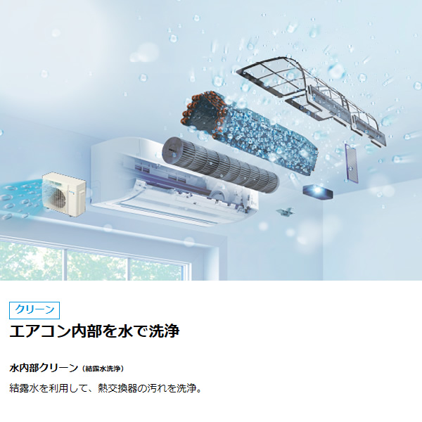 エアコン 標準工事費込 26畳 8.0kw ダイキン ルームエアコン AXシリーズ 単200V ホワイト S805ATAP-W