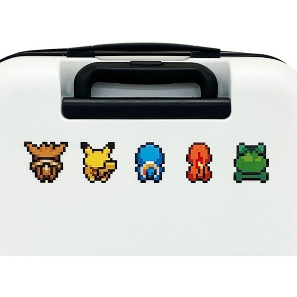 キャリーケース ポケモン ピクセルアート スーツケース ホワイト TSAロック搭載 59L/拡張時68L 5泊から6泊 PK-0881-56-00WH_2