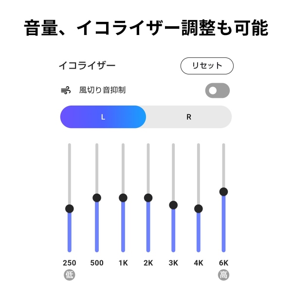在庫あり　聴覚拡張型イヤホン SUGOMIMI スゴミミ SHARP シャープ ワイヤレスイヤホン 集音器 英語学習 外国語 両耳 ブラック MH-L1SG_10