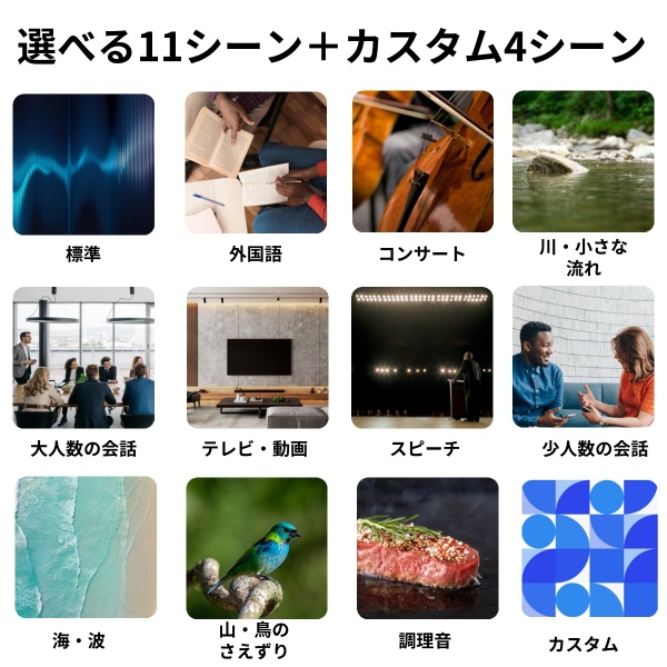 在庫あり　聴覚拡張型イヤホン SUGOMIMI スゴミミ SHARP シャープ ワイヤレスイヤホン 集音器 英語学習 外国語 両耳 ブラック MH-L1SG_4