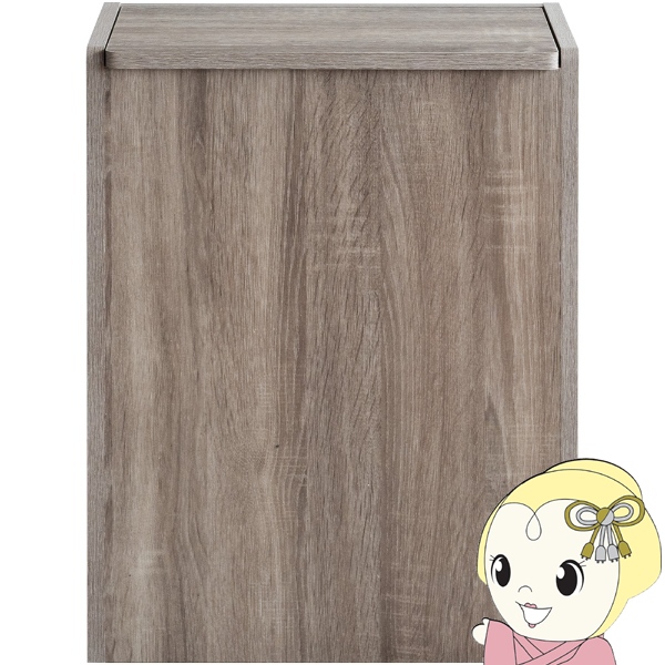 ゴミ箱 45L 木製 キッチンペール キャスター付き 宮武製作所 Chere シェール DB-650R-GJ グレージュ