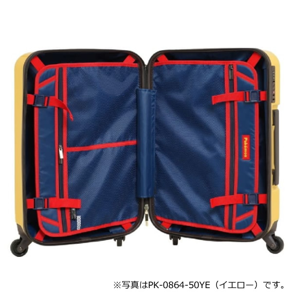 キャリーケース ポケモン ピカチュウ スーツケース ブラック 約37L TSAロック搭載 機内持ち込みサイズ 3〜4泊 PK-0864-50BK_12
