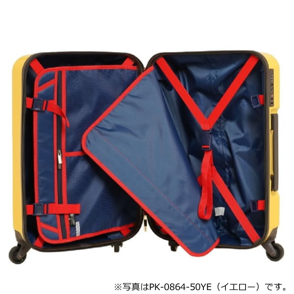 キャリーケース ポケモン ピカチュウ スーツケース ブラック 約37L TSAロック搭載 機内持ち込みサイズ 3〜4泊 PK-0864-50BK_14