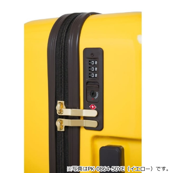 キャリーケース ポケモン ピカチュウ スーツケース ブラック 約37L TSAロック搭載 機内持ち込みサイズ 3〜4泊 PK-0864-50BK_6