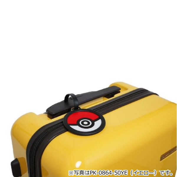 キャリーケース ポケモン ピカチュウ スーツケース ブラック 約37L TSAロック搭載 機内持ち込みサイズ 3〜4泊 PK-0864-50BK_9
