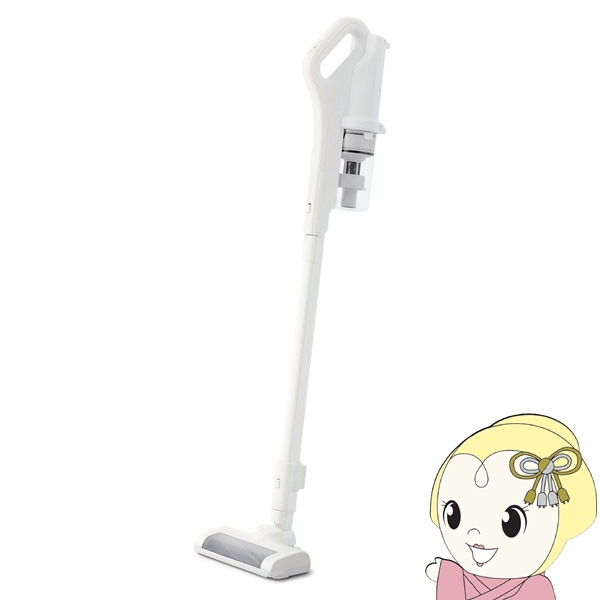 掃除機 アイリスオーヤマ 充電式サイクロンスティッククリーナー SCD-185PM-WH ナチュラルホワイト