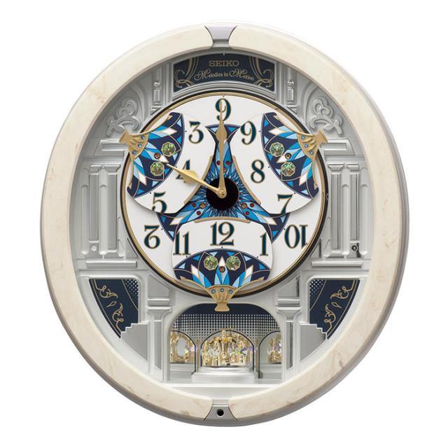 掛け時計 おしゃれ デザイン SEIKO（セイコー） からくり時計 万華鏡 RE604A_1