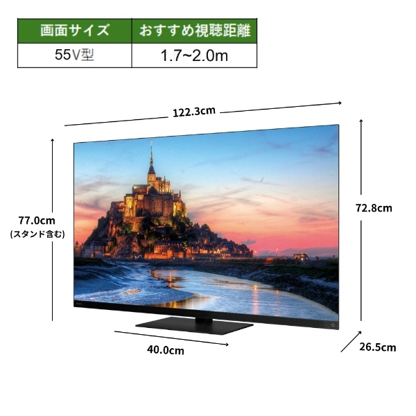 テレビ TVS REGZA 4K有機ELテレビ REGZA レグザ 55V型 4Kチューナー内蔵 YouTube 対応 55X9900R_2